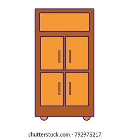 full color office cabinet archive file organization