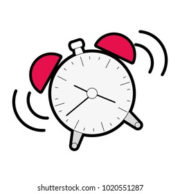 full color round clock alarm object design