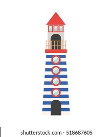 full color with Tower of Lighthouse