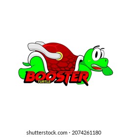 full color turtle animal vector