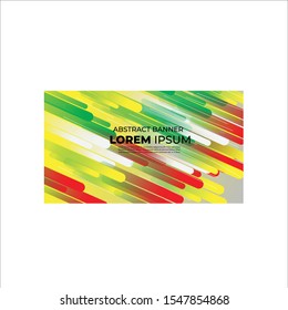 full color vector abstract background template