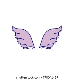 full color wings element style element design