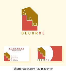 FULL COLORS INTERIOR LOGO DESIGN WITH BUSINESS CARD