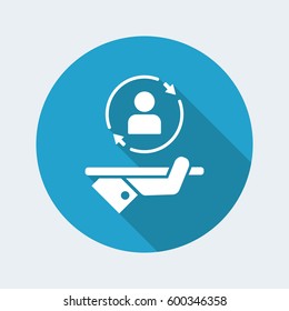 Full customized services - Vector web icon