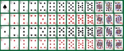 Full Deck Of Cards For Playing Poker And Casino