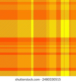 Full fabric texture check, winter plaid pattern vector. Colour seamless tartan background textile in bright color palette.
