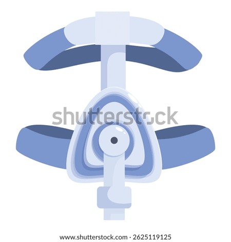 Full face oxygen mask ensuring proper ventilation and oxygen supply, crucial for respiratory care and medical treatments
