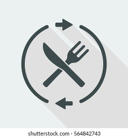 Full fooding services - Vector web icon