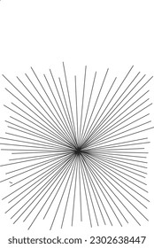 A full frame black and white photo featuring a repeating line pattern against a contrasting background.