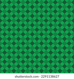 Full frame green square diamond shapes with gradients.