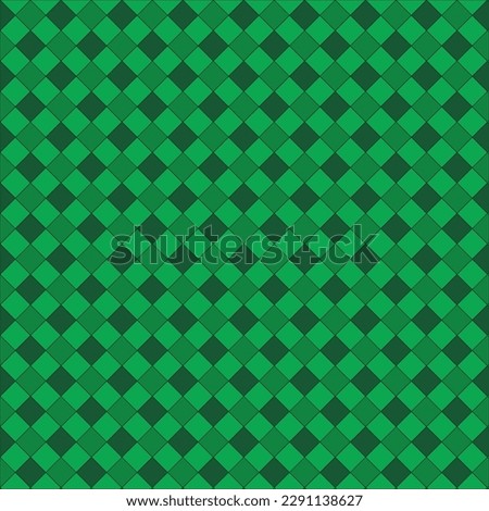 Full frame green square diamond shapes with gradients.