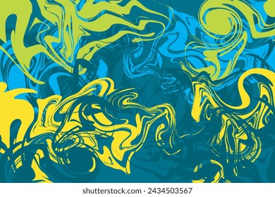 Full frame image graffiti design with vivid colors