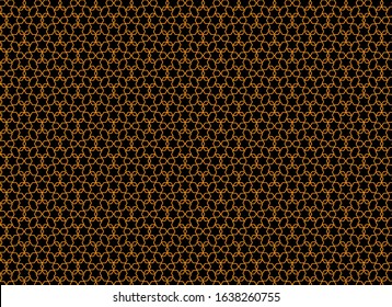 Full frame line gold. Abstract digital graphics resources background and texture.