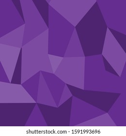Full frame purple tone polygon background and texture.