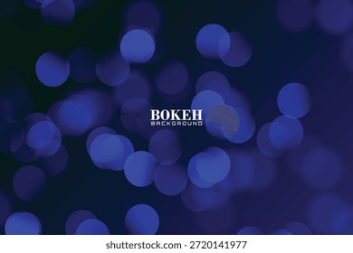 Imagem completa das luzes azuis iluminadas