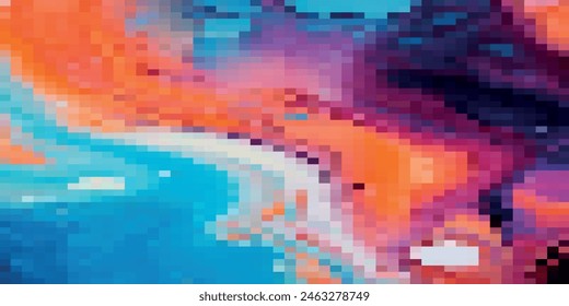 Full frame shot of multi colored abstract background