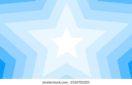 Full frame star shape banner background design vector.