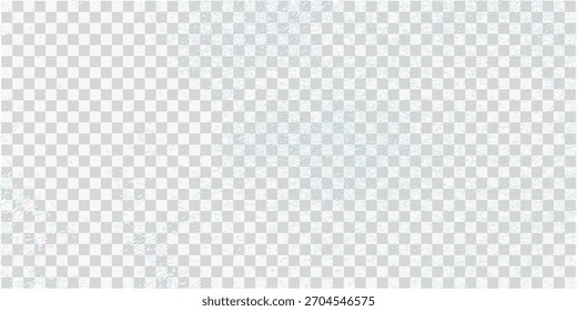 Sobreposição de textura grunge branco quadro completo com aberração cromática sutil e ruído digital, efeito de falha, desaparecendo de canto a canto. Fundo transparente. Ilustração vetorial editável.