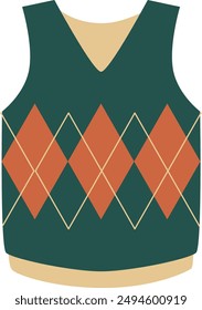 Full Golf sport activity set illustration