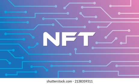 Full HD size NFT image background