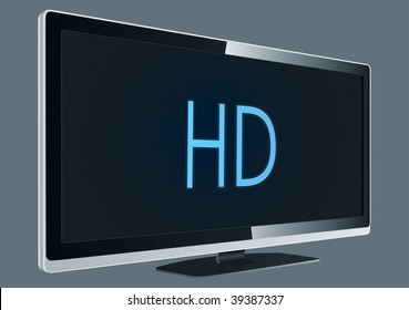 Full HD TV Drawing