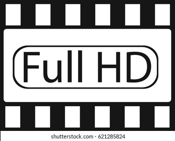 Full HD video icon