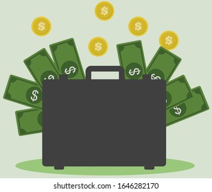 dinero de carga total cubierto