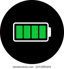 Recargo de batería de murciélago bajo completo Teléfono de energía Móvil Simple Minimalista Icon Logo Vector EPS PNG Transparente Sin fondo Clip Arte 