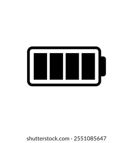 Recargo de batería de murciélago bajo completo Teléfono de energía Móvil Simple Minimalista Icon Logo Vector EPS PNG Transparente Sin fondo Clip Arte 