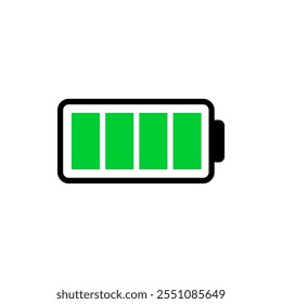 Recargo de batería de murciélago bajo completo Teléfono de energía Móvil Simple Minimalista Icon Logo Vector EPS PNG Transparente Sin fondo Clip Arte 