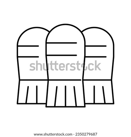 full metal jacket bullet line icon vector. full metal jacket bullet sign. isolated contour symbol black illustration