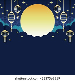 Vollmond Banner Design 1:1 Platz kopieren