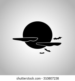 Full moon icon
