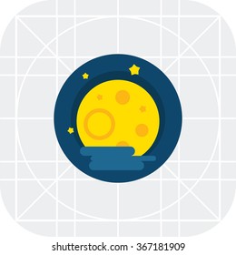 Full moon icon