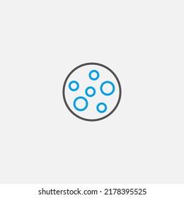 Full moon icon sign vector,Symbol, logo illustration for web and mobile