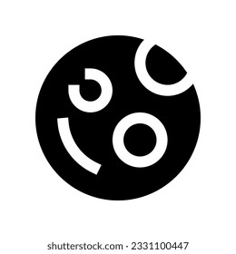 full moon icon for your website, mobile, presentation, and logo design.