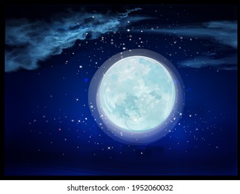 Lune Bleue Images Stock Photos Vectors Shutterstock