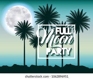 Full Moon Party Summer