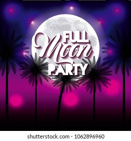 Full Moon Party Summer