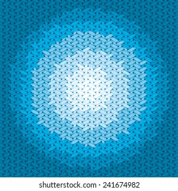 Full moon or shining star decoration and ornamental element for greeting card and winter season design