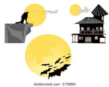 Full Moon - Vector