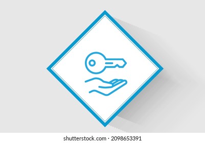 full ownership icon vector design