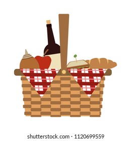 Full picnic basket