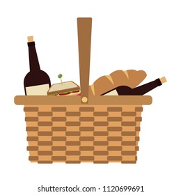 Full picnic basket