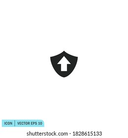 
full protection icon illustration simple design element logo template