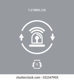 Full protection service - Vector web icon