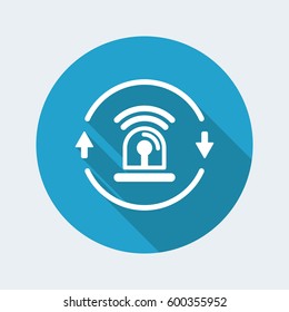 Full protection service - Vector web icon