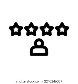 full rating icon or logo isolated sign symbol vector illustration - high quality black style vector icons
