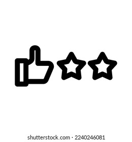 full rating icon or logo isolated sign symbol vector illustration - high quality black style vector icons
