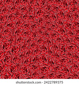 full of roses flower background vector illustration, latar belakang penuh bunga mawar